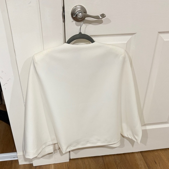 Zara Women's Cream Blazer - Picture 2 of 3